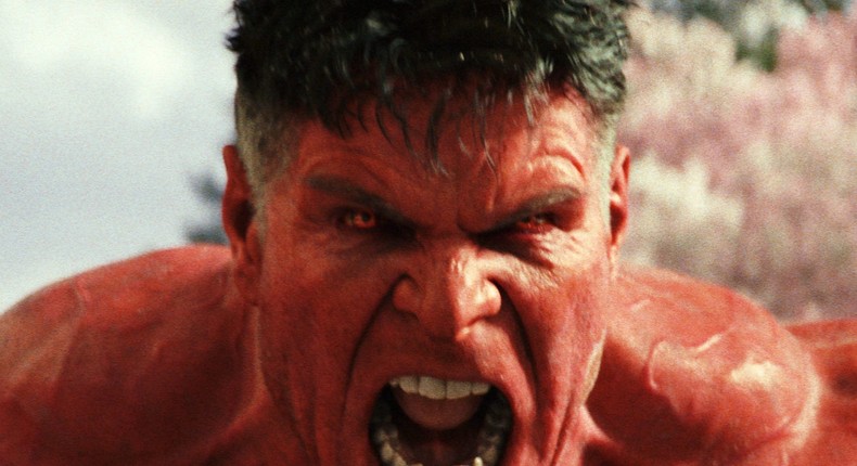 Harrison Ford as the Red Hulk in Captain America: Brave New World.Disney/Marvel Studios