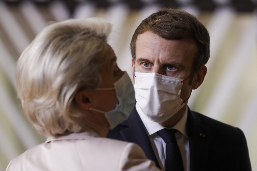 Emanuel Makron i Ursula fon der Lajen