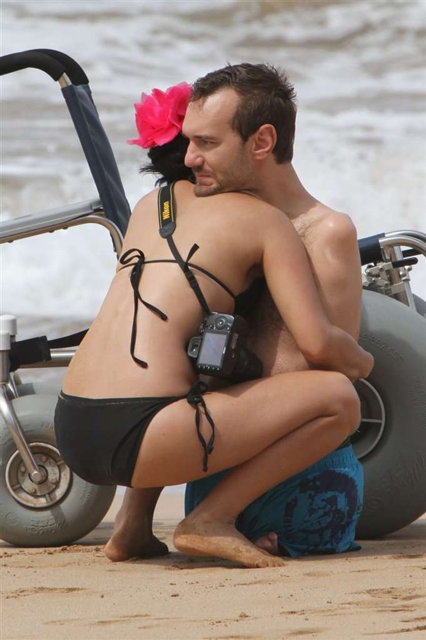 Nick Vujicic w podróży poślubnej