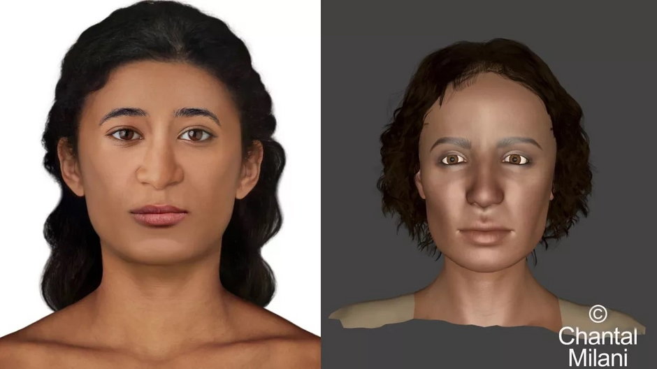 To miała być pierwsza mumia ciężarnej kobiety. Naukowcy zrekonstruowali twarz Egipcjanki. / fot. Warsaw Mummy Project