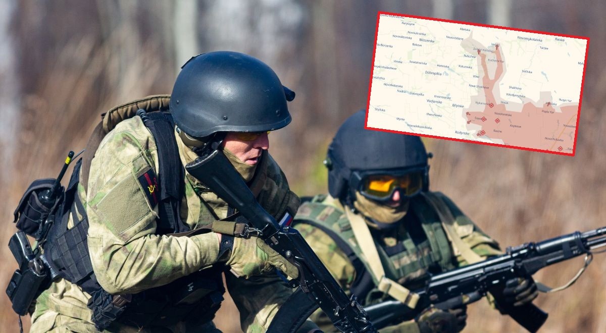 Rosyjski "widelec" wbił się w linie Ukrainy! Kryzys pod Pokrowskiem