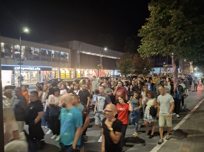 Valjevo protest