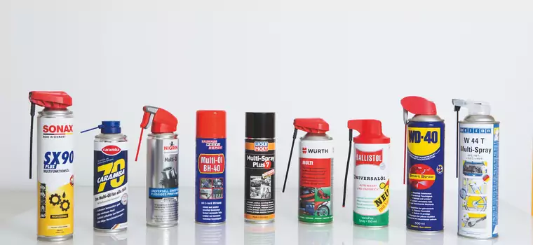 Nie tylko WD-40! Test olejów wielofunkcyjnych w spreju