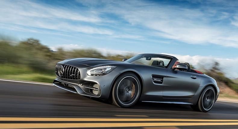 2018 Mercedes-AMG GT C Roadster.