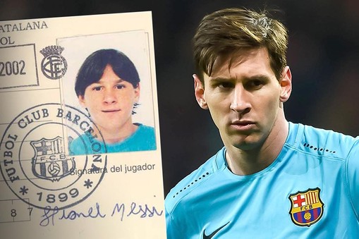 Lionel Messi Leo Messi legitymacja