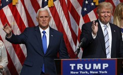 Trump przedstawia kandydata na swego wiceprezydenta. Mike Pence może ocieplić jego wizerunek