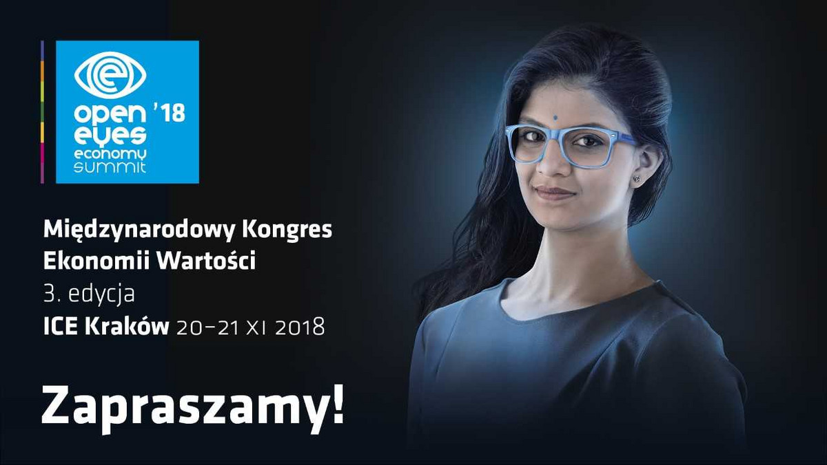 Już 20–21 listopada w Centrum Kongresowym ICE Kraków odbędzie się trzecia edycja kongresu Open Eyes Economy Summit. Tworzy go około 100 firm i instytucji, ponad 170 mówców z całego świata oraz 2000 gości z ponad 20 krajów! Wszystko po to, by promować oparte na wartościach społecznych podejście do gospodarki i stworzyć miejsce wymiany myśli i doświadczeń.