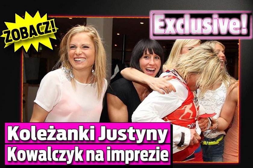 Exclusive! Koleżanki Justyny Kowalczyk na imprezie. ZOBACZ