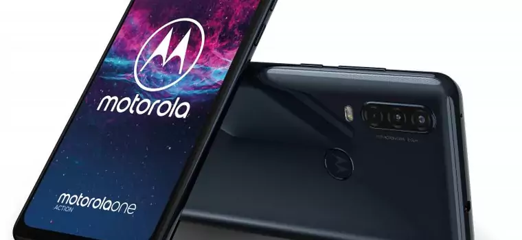 Motorola One Action już w Polsce. Cena jest atrakcyjna