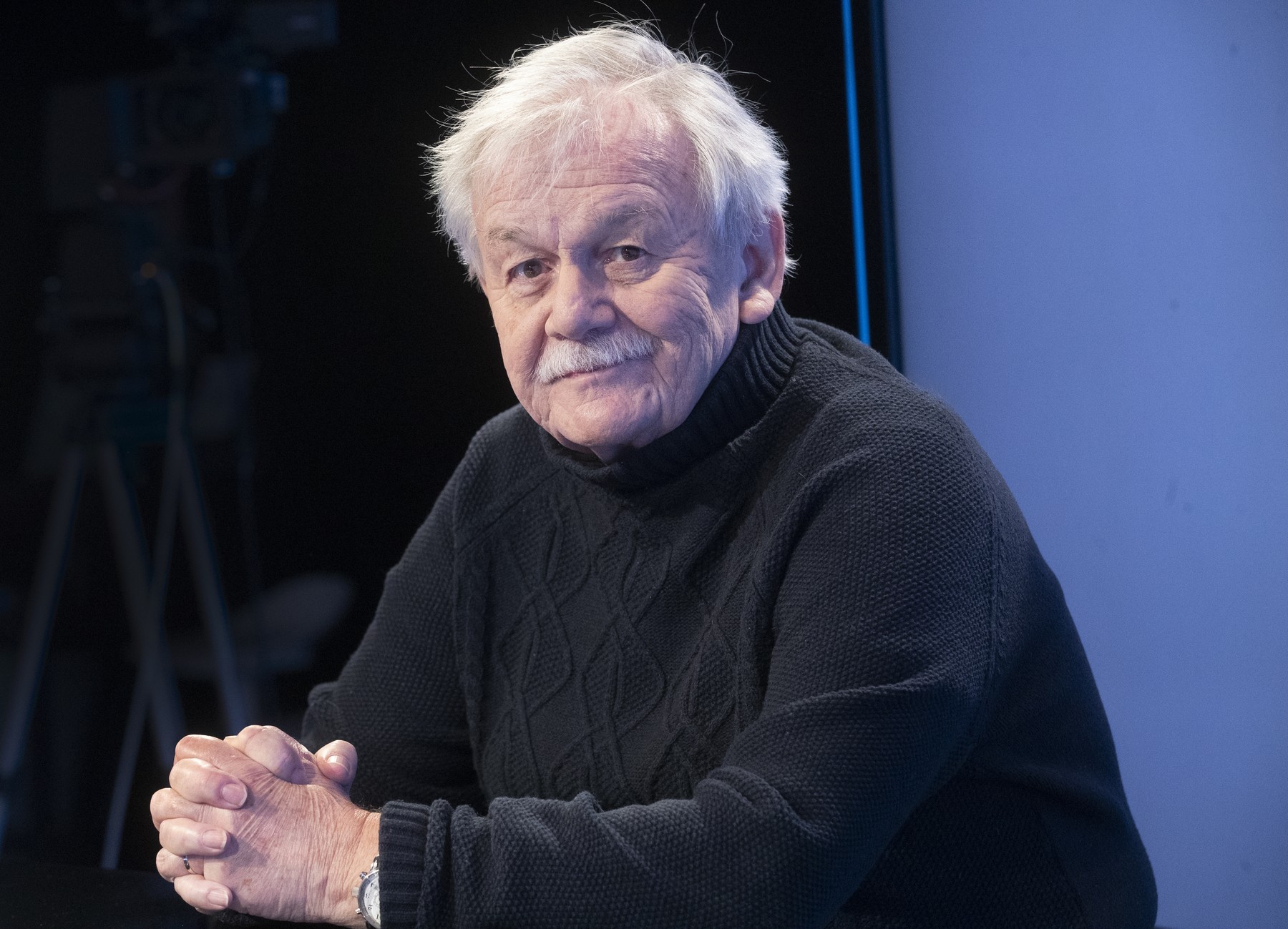 Český spevák, textár, humorista a moderátor Karel Šíp. 