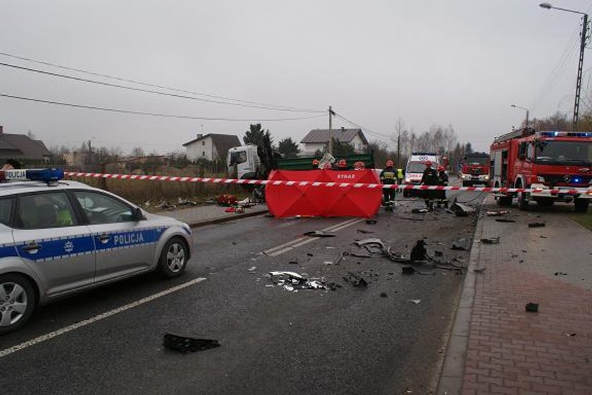 Wypadek w Sieradzu. Zginął młody ksiądz