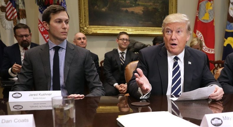 Jared Kushner, who served as an adviser in former President Donald Trump's White House, said his father-in-law was a much needed shock to the system.