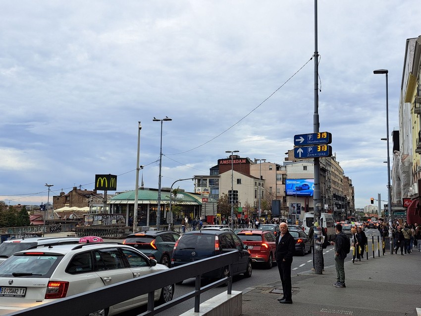Gužve kod Brankovog mosta