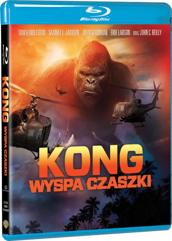 "Kong: Wyspa Czaszki" - okładka Blu-ray