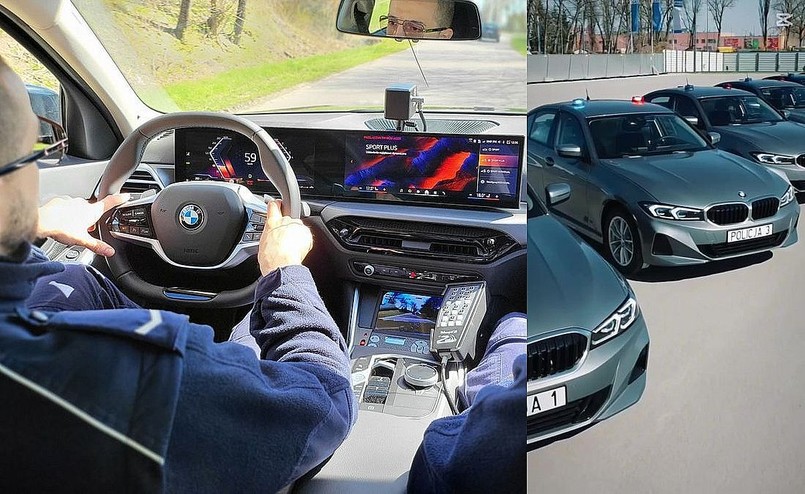 Nová série BMW 3 pro policii - jsou to neoznačená silniční vozy