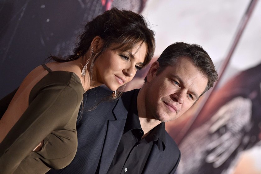 Matt Damon i Luciana Barroso