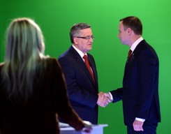 Olejnik pyta o debatę, a gość o Lisie: Atak damskich bokserów