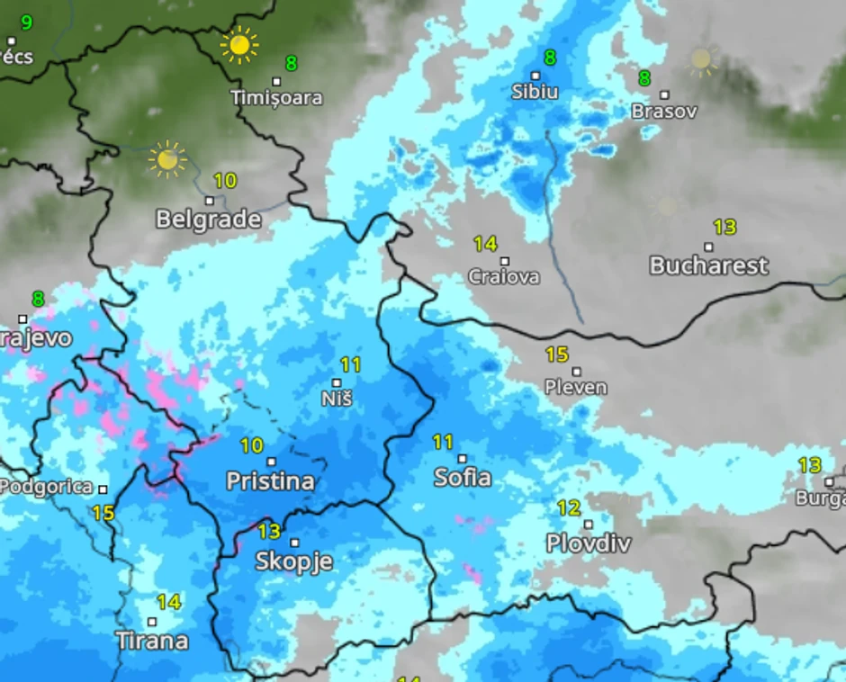Kako se promena vremena kreće u Srbiji 16. maja u 7. sati