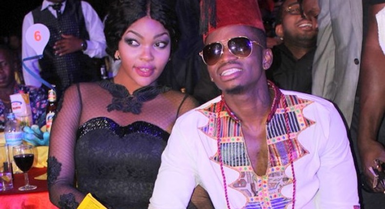 Diamond and Wema Sepetu