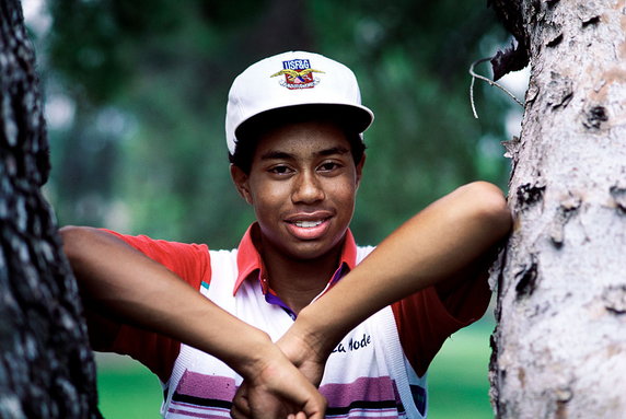 Tiger Woods w 1990 roku