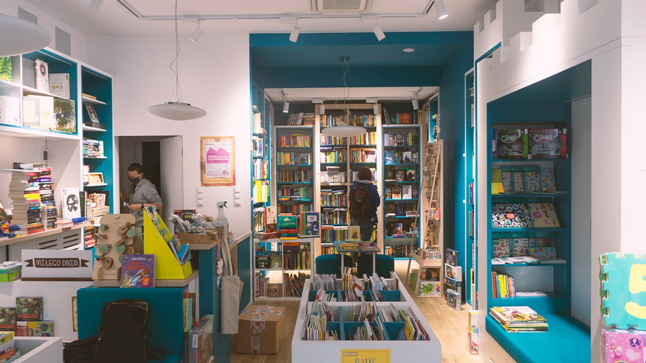 Książkoteka to jedna z najciekawszych księgarni dla dzieci. 