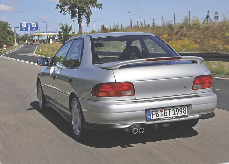 Subaru Impreza GT Turbo - sedan, który okazał się wyjątkowy