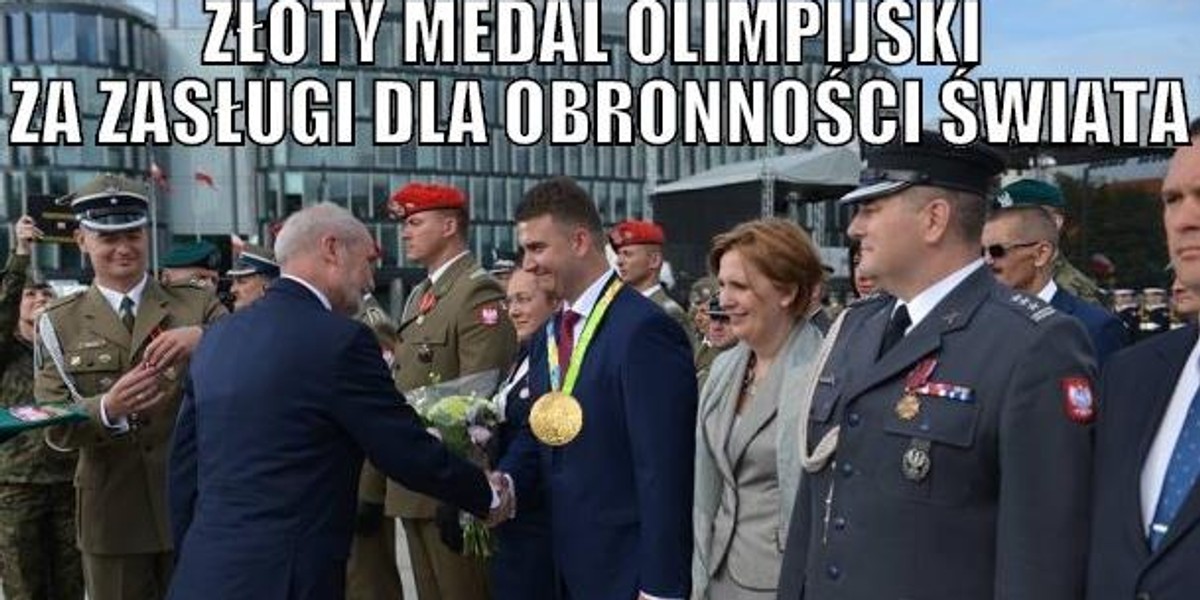 Misiewicz odznaczony