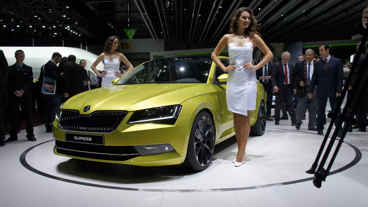 Skoda Superb w Genewie