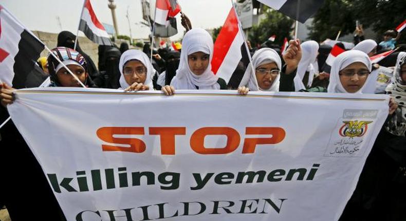 More than 1,000 children killed, injured in brutal Yemen conflict - U.N.
