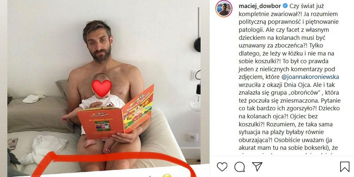 Maciej Dowbor został nazwany "zboczeńcem". 