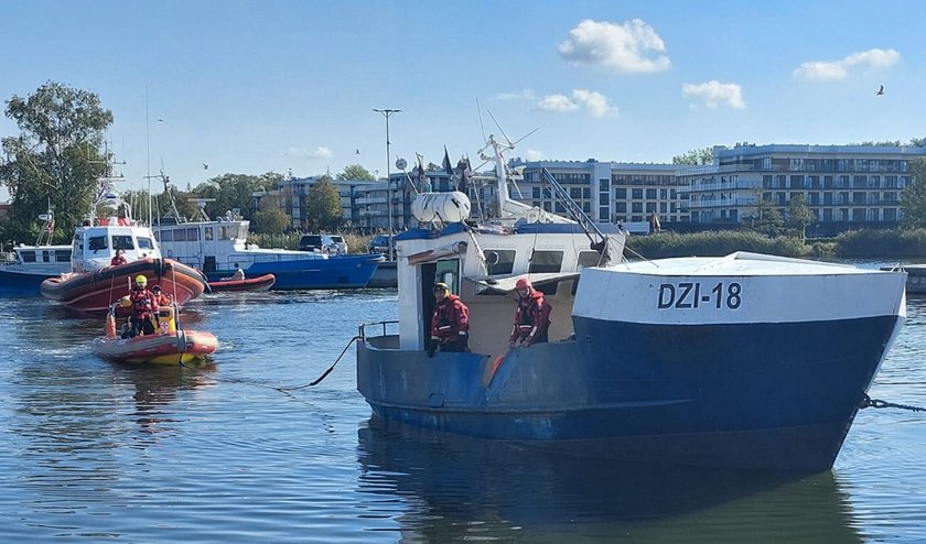 Wypadek na Bałtyku. Ranni rybacy z kutra