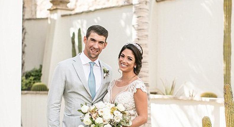 Micheal Phelps and Nicole Johnson wed in Mexico, October 29, 2016