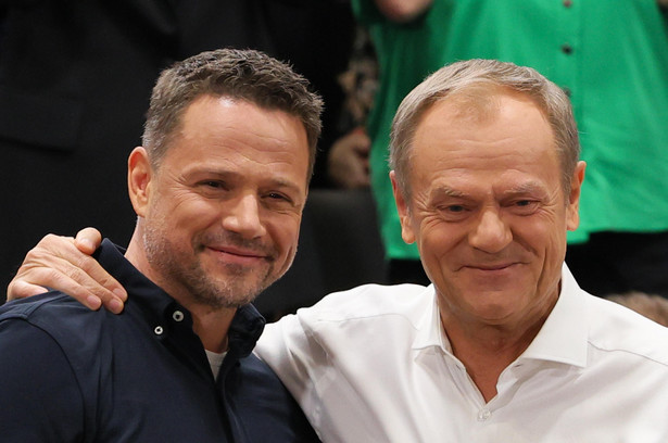 Rafał Trzaskowski i Donald Tusk