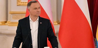 Andrzej Duda w Kijowie. Spotkał się z Wołodymyrem Zełenskim