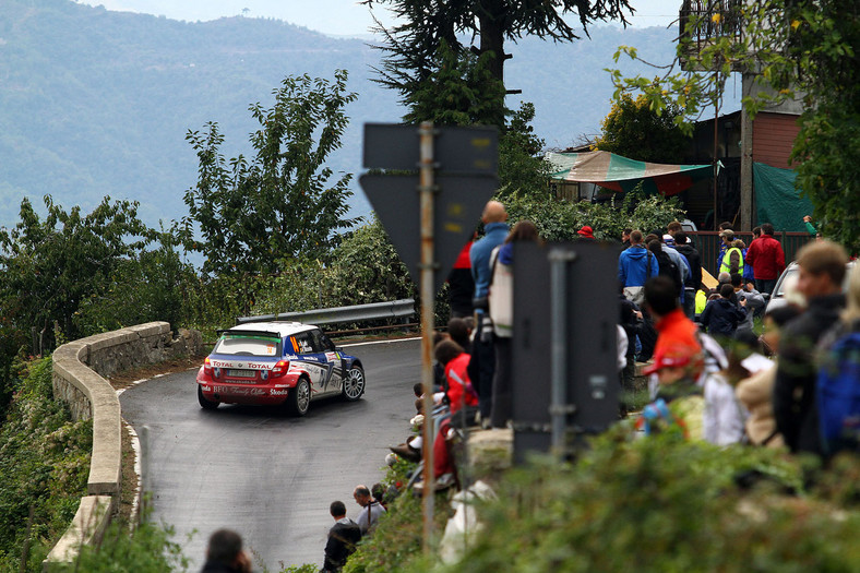 Rajd San Remo 2010: Peugeot lepszy od Škody (galeria Rallyworld©Willy Weyens)