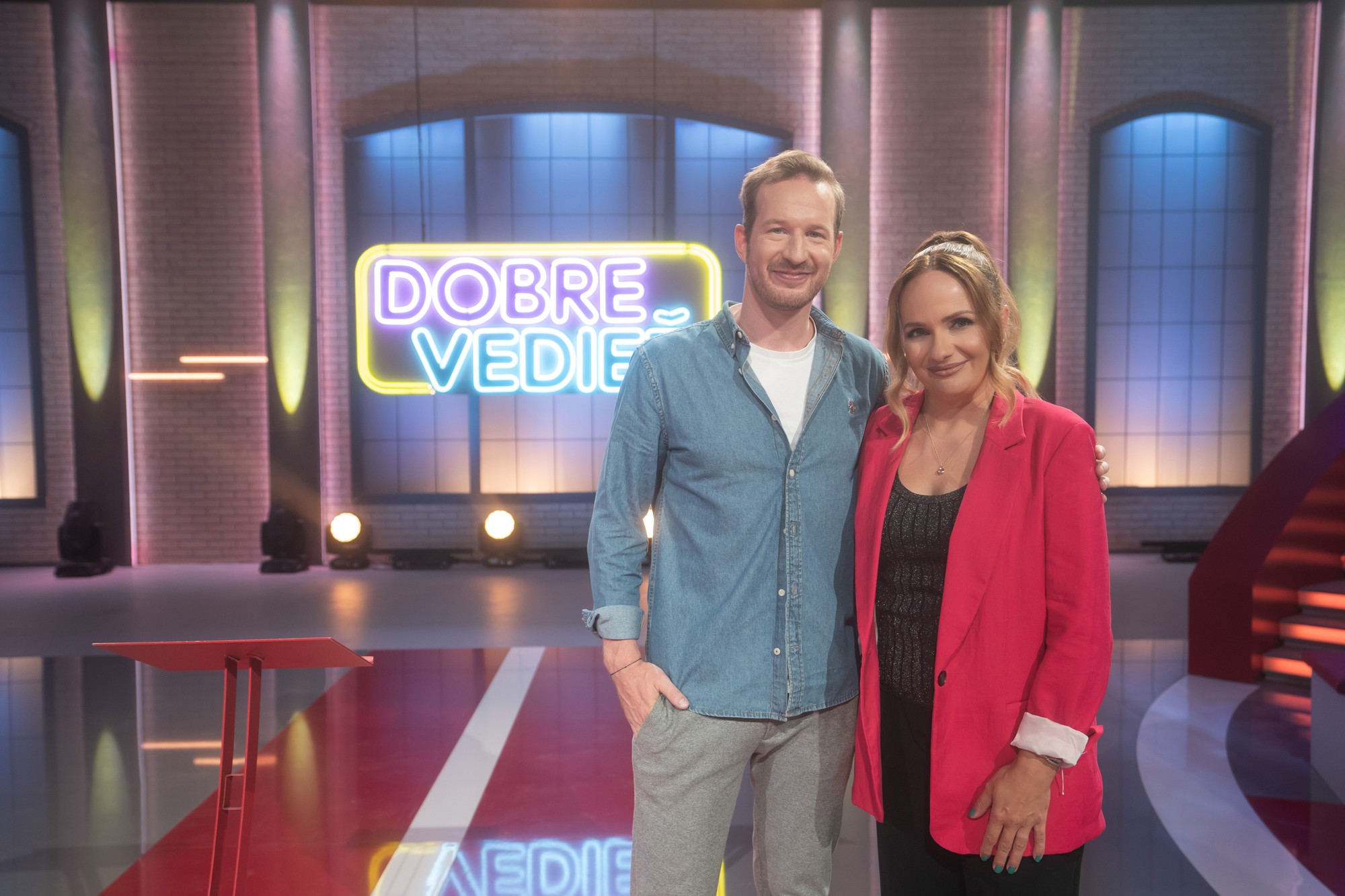 Roman Poláčik a Zuzana Kubovčíková Šebová v relácii Dobre vedieť.