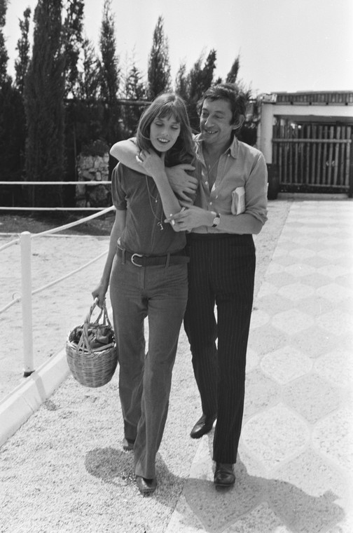 Jane Birkin i Serge Gainsbourg w 1970 r.