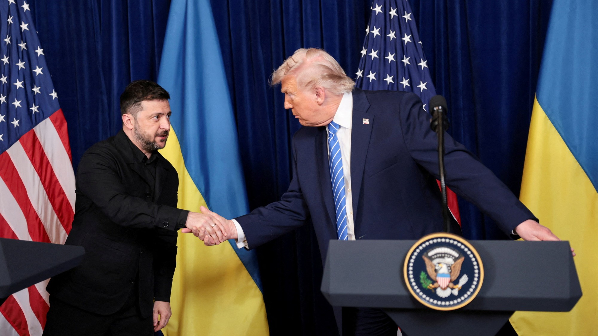Trump a Zelenskyj na Floride