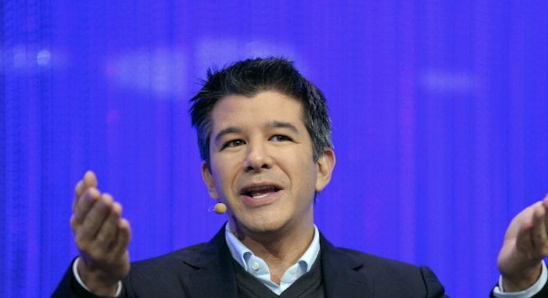 Uber CEO Travis Kalanick.