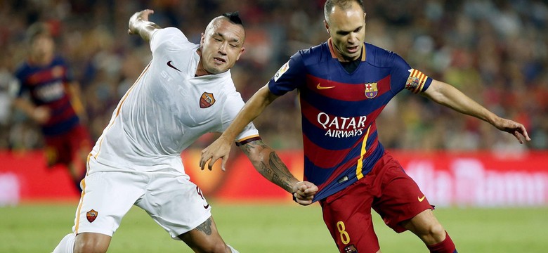 Barcelona lepsza od Romy. Szczęsny skapitulował po strzałach Neymara i Messiego. WIDEO