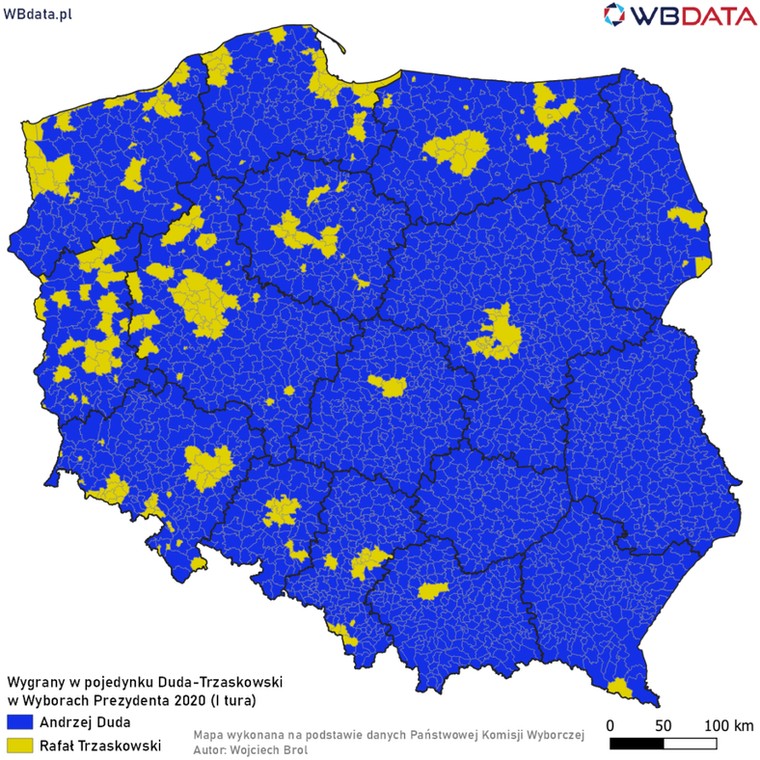 Pojedynek Andrzej Duda - Rafał Trzaskowski