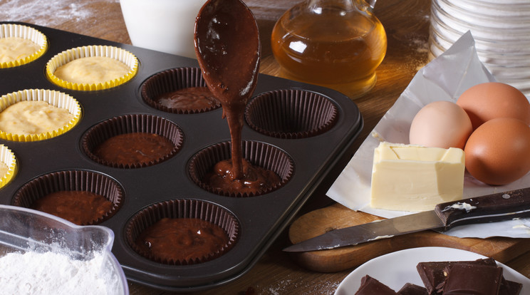 Ezeket mind muffinformában süthetjük meg / Fotó: Shutterstock