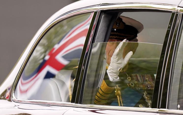 Érkezik az új király, III. Károly II. Erzsébet királynő temetésére / Fotó: Profimedia