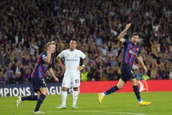 Liga Mistrzów: Dwa gole Lewandowskiego i remis 'Barcy' z Interem [WIDEO]