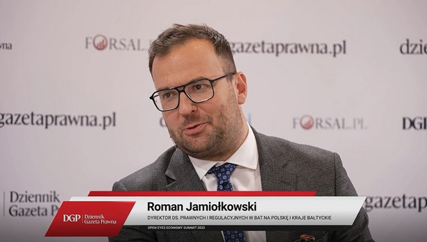 Roman Jamiołkowski, dyrektor do spraw prawnych i regulacyjnych w BAT na Polskę i kraje bałtyckie
