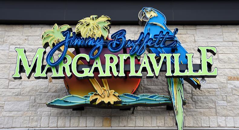 Alameda owes $55,319 to Jimmy Buffett's Margaritaville.Robert Alexander/Getty Images