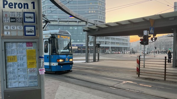 Tramwaj linii 13 przez najbliższe tygodnie nie będzie jeździł w kierunku Nowego Dworu przez pl. Grunwaldzki i Rondo Reagana