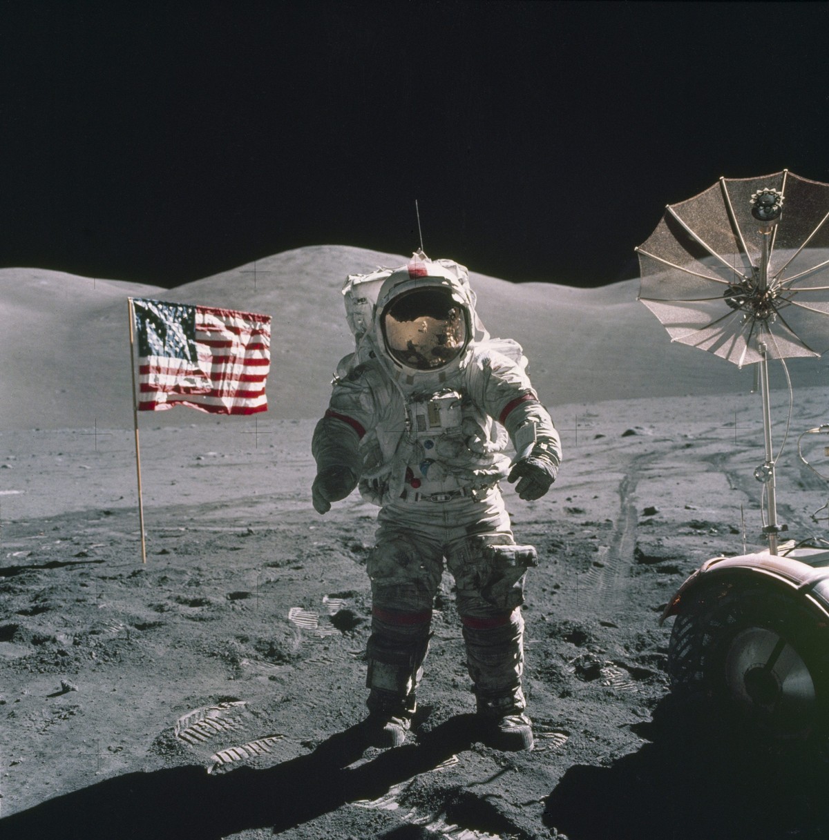 Eugene Cernan na Księżycu, 12 grudnia 1972 roku