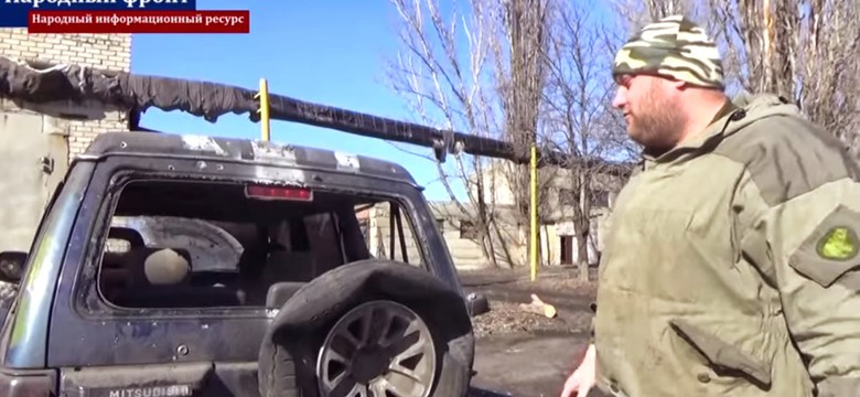 Terenówka z Polski trafiła na wojnę na Ukrainę. Jak zdobyli ją separatyści? ZDJĘCIA i WIDEO