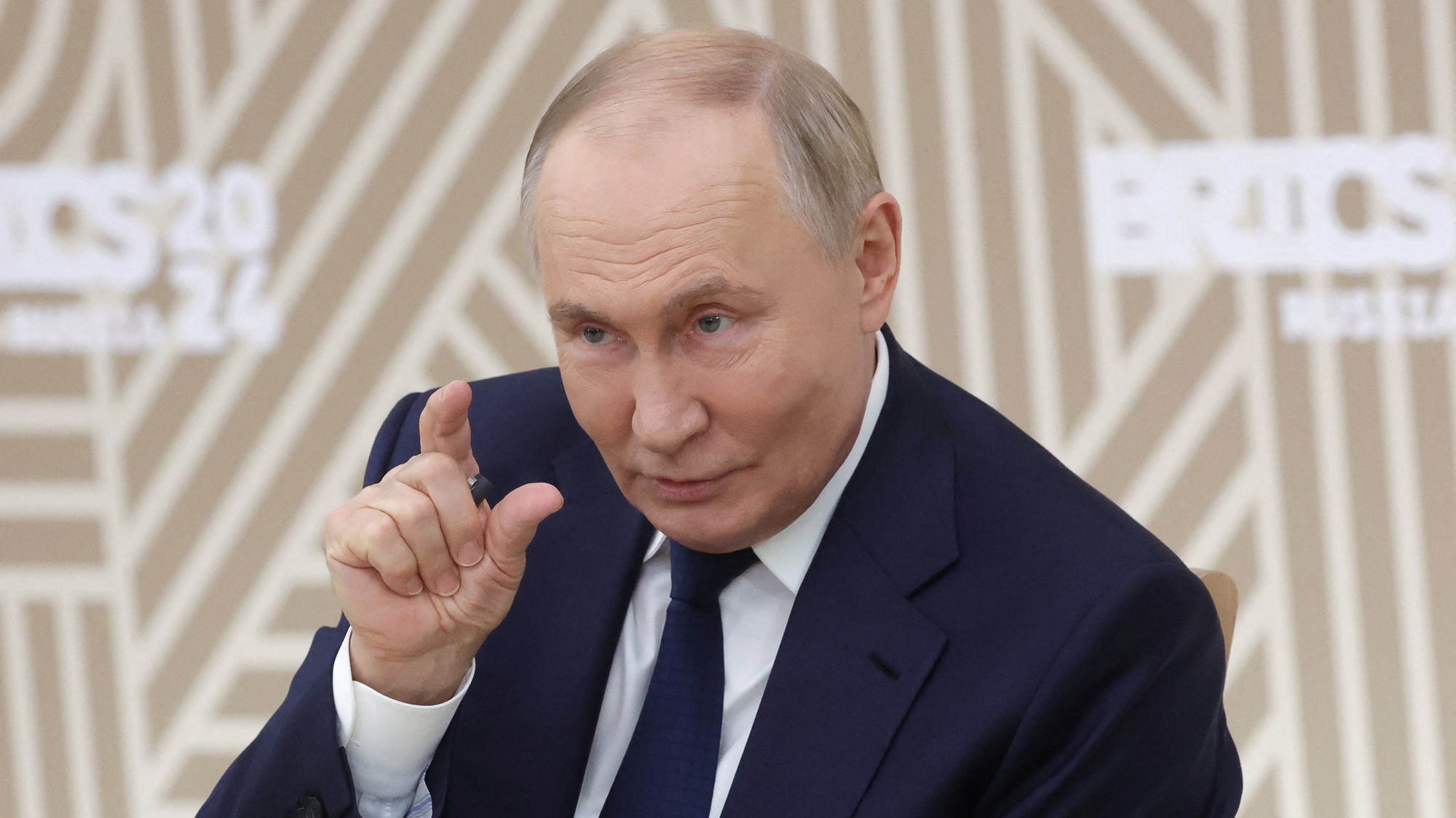 Vladimír Putin na stretnutí BRICS